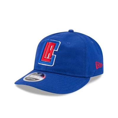 Blue Los Angeles Clippers Hat - New Era NBA Team Choice Retro Crown 9FIFTY Snapback Caps USA3964715